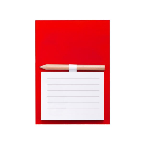 bloc-notes rouge bloc-notes rouge