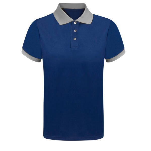 polo bicolore homme bleu col gris polo bicolore homme bleu col gris