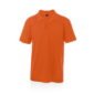 polo couleur coton orange