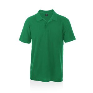 polo couleur coton vert