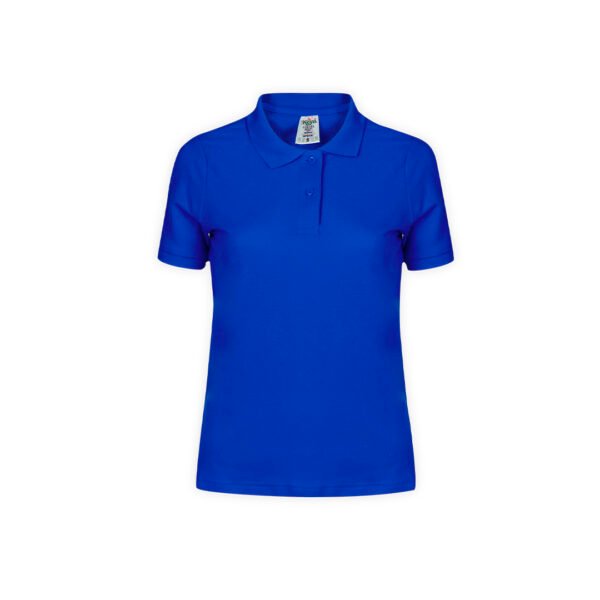 polo couleur femme coton 180 bleu polo couleur femme coton 180 bleu