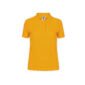 polo couleur femme coton 180 doré