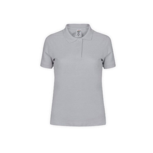 polo couleur femme coton 180 gris polo couleur femme coton 180 gris