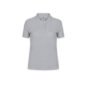 polo couleur femme coton 180 gris