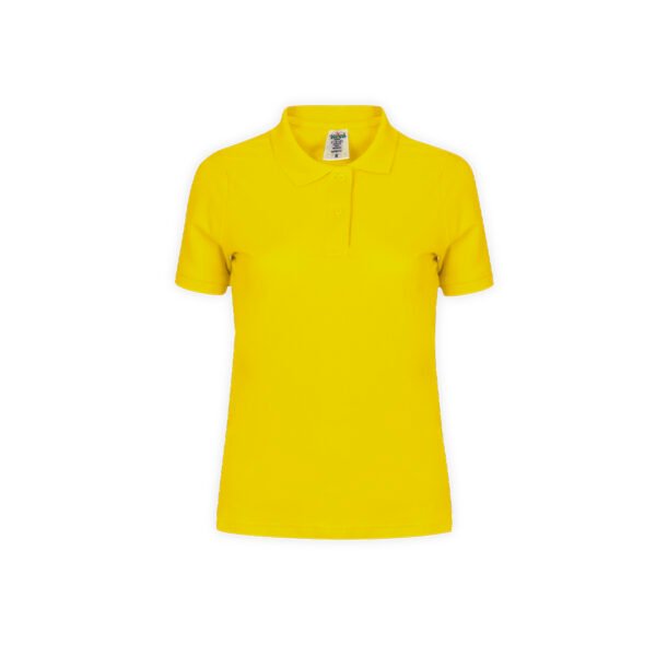 polo couleur femme coton 180 jaune polo couleur femme coton 180 jaune