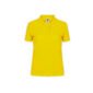 polo couleur femme coton 180 jaune