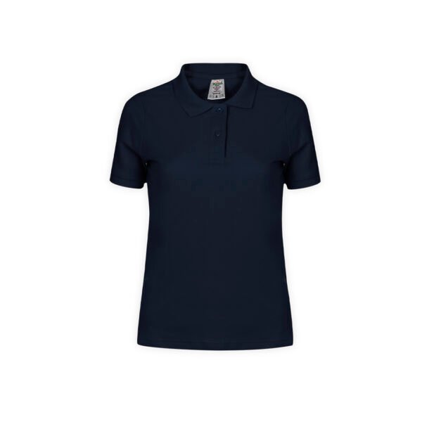 polo couleur femme coton 180 marine noir polo couleur femme coton 180 marine noir