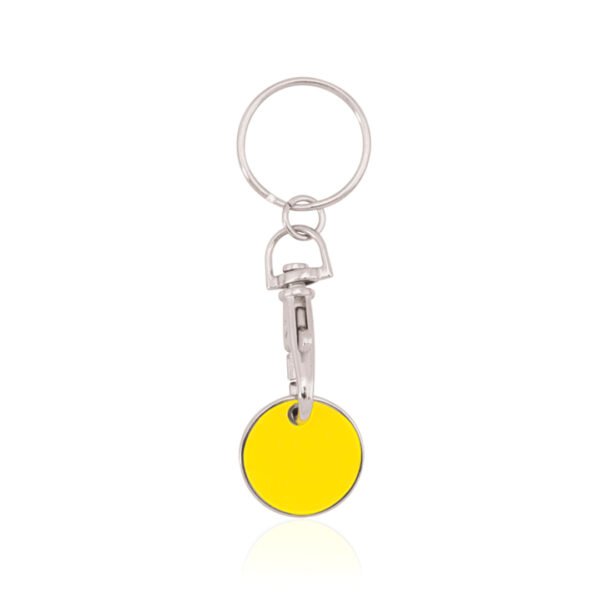 porte cle jeton metal jaune porte cle jeton metal jaune