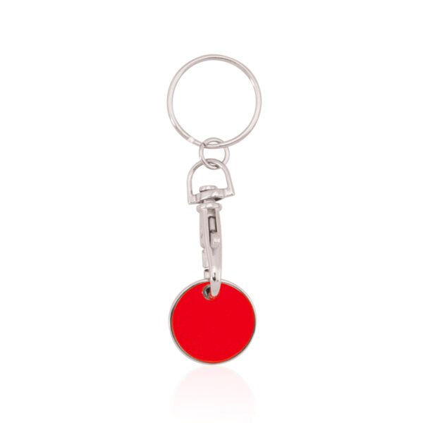 porte cle jeton metal rouge porte cle jeton metal rouge