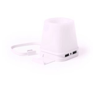 464 € = 50 pots à crayon lumineux support téléphone avec 4 entrées usb  / 7.64 € HT par 100