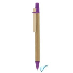 130 € = 100 stylos en carton et clip de couleur / 1.30 € HT par 100 - 0.40 € HT par 1000