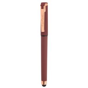 stylo pierre cardin avec capuchon bordeaux