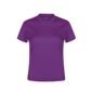 tee-shirt COULEUR POLYESTER femme 135 gr MAUVE
