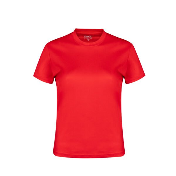 tee-shirt COULEUR POLYESTER femme 135 gr ROUGE tee-shirt COULEUR POLYESTER femme 135 gr ROUGE