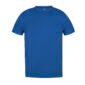 tee-shirt COULEUR POLYESTER unisexe 135 gr BLEU