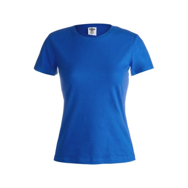 tee-shirt COULEUR coton femme 150 gr bleu tee-shirt COULEUR coton femme 150 gr bleu