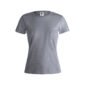 tee-shirt COULEUR coton femme 150 gr gris
