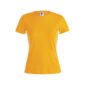 tee-shirt COULEUR coton femme 150 gr orange