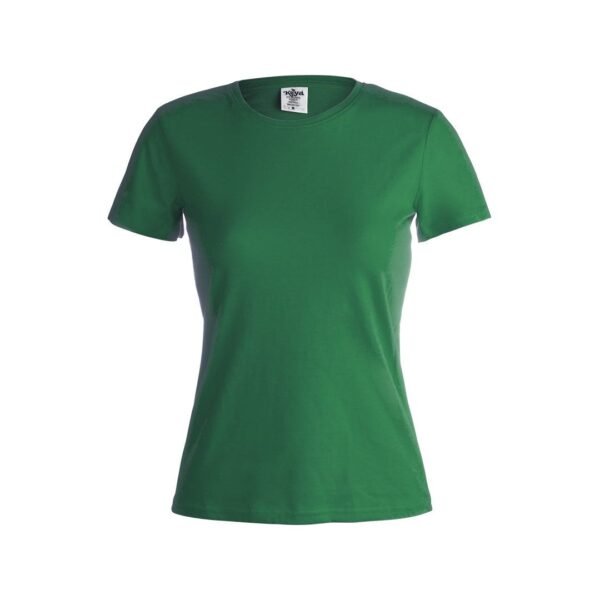 tee-shirt COULEUR coton femme 150 gr vert tee-shirt COULEUR coton femme 150 gr vert