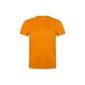 tee-shirt couleur poly enfant 135 orange