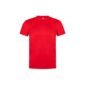 tee-shirt couleur poly enfant 135 rouge