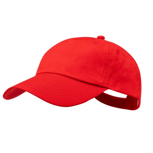 casquette coton rouge