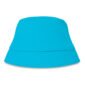 chapeau plage bleu turquoise