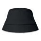 chapeau plage noir