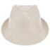 chapeau polyester beige