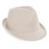chapeau polyester blanc