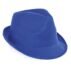 chapeau polyester bleu royal