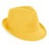 chapeau polyester jaune