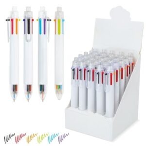 142 € = 200 stylos 6 couleurs / 0.71 € HT