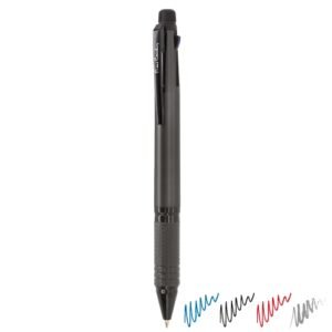 pierre cardin stylo 3 couleurs et portemine noir