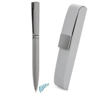 213 € = 25 stylos Pierre Cardin alu avec étui / 8.52 € HT