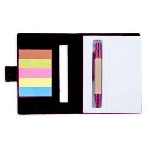 242 € = 100 carnets avec notes adhésives et stylo / 2.42 € HT par 100 - 1.54 € HT par 1000