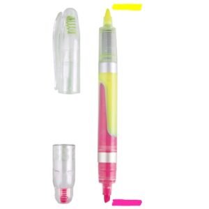 210 € = 100 marqueurs fluo double / 2.10 € HT par 100 - 1.16 € HT par 1000