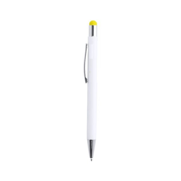 STYLO ALU POINTEUR JAUNE