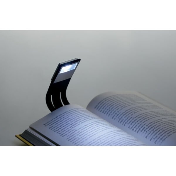 lampe pour lire et marque page noire1
