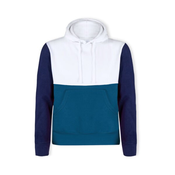 sweat tricolore bleu