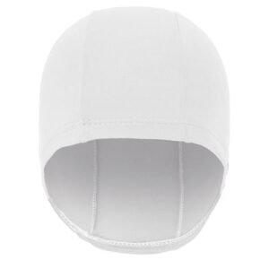 bonnet de bain polyester blanc