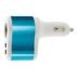 chargeur allume cigare bleu