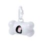 distributeur de sacs blanc