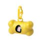 distributeur de sacs jaune