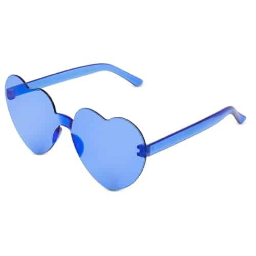 lunette coeur bleue lunette coeur bleue