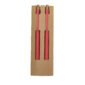 parure stylo et crayon eternel ecolo rouge