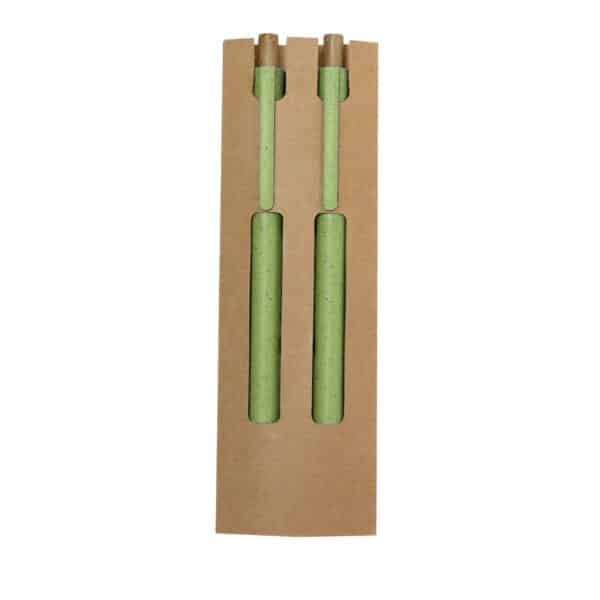 parure stylo et crayon eternel ecolo vert parure stylo et crayon eternel ecolo vert