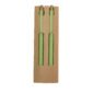 parure stylo et crayon eternel ecolo vert