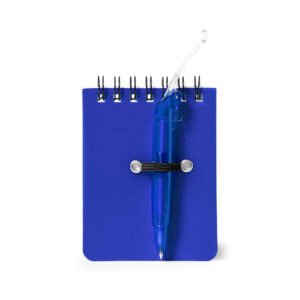 227 € = 50 petits carnets avec stylo / 2.78 € HT par 100 - 1.70 € HT par 1000
