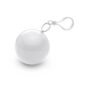 poncho boule blanc